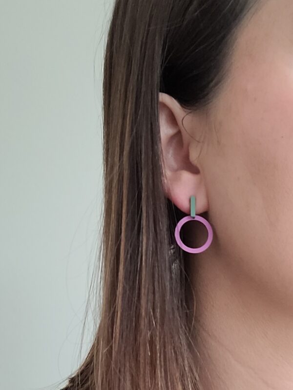 Workum | Basilicumgroen - violet - Afbeelding 2
